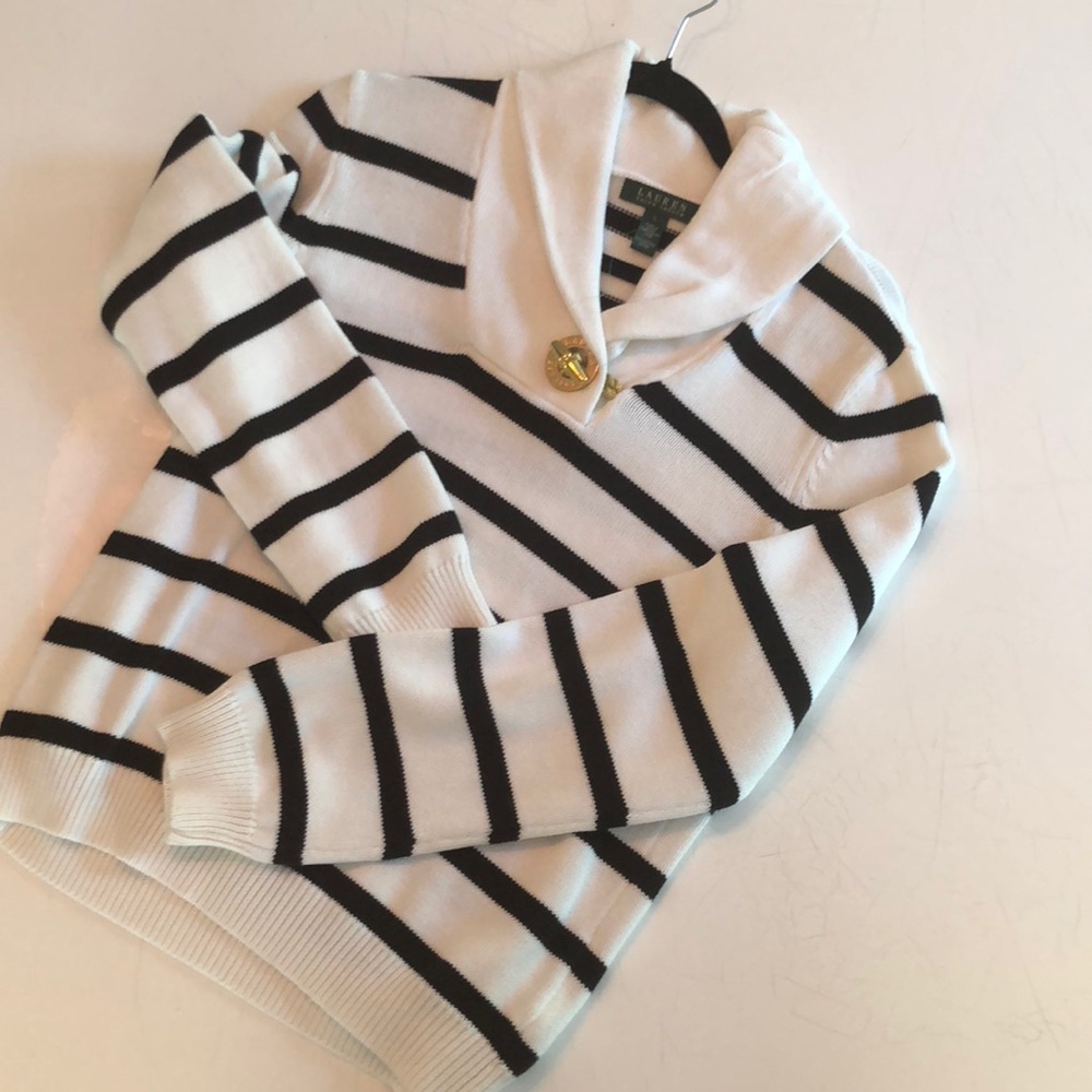 Ralph Lauren 100% cotton nautical sweater